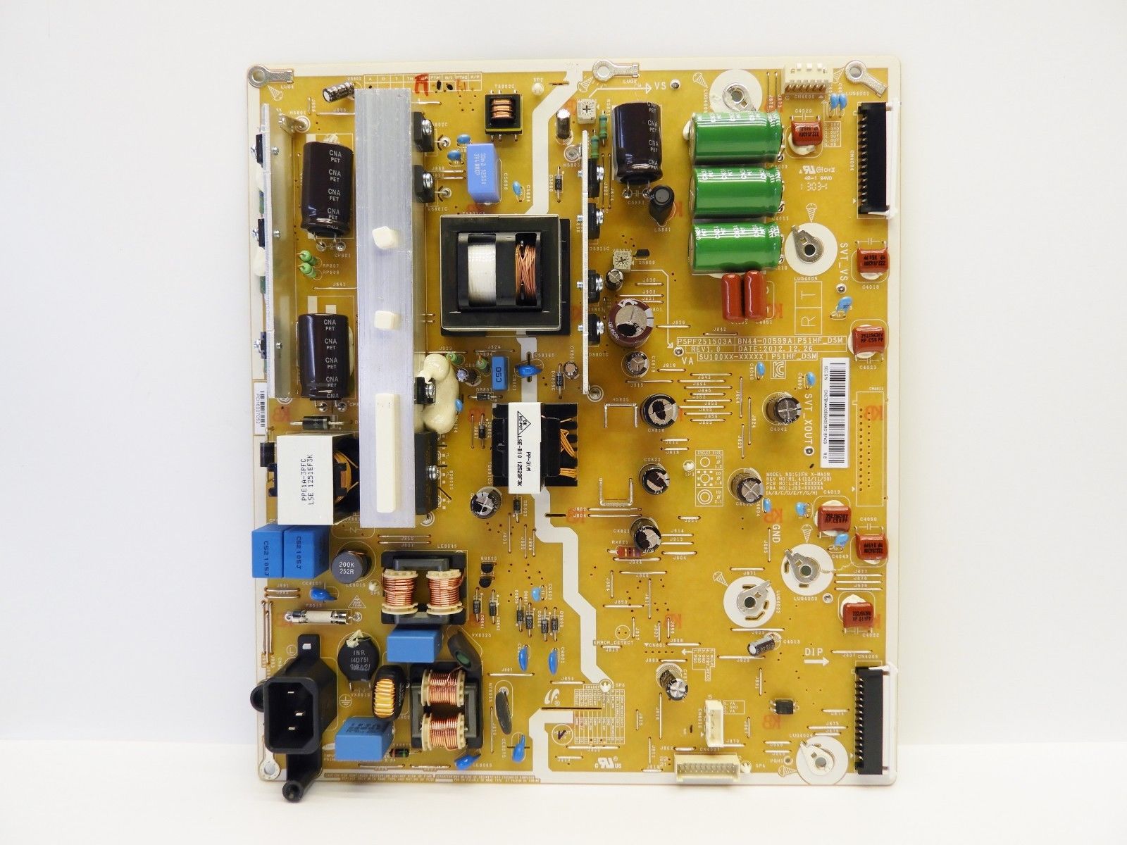 Samsung BN44-00599A Power Supply Board PSPF251503A P51HF_DSM tes